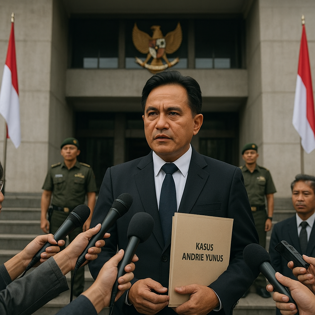 Kasus Andrie Yunus: Yusril Ihza Mahendra Jamin Proses Hukum Koneksitas Jika Ada Aktor Sipil