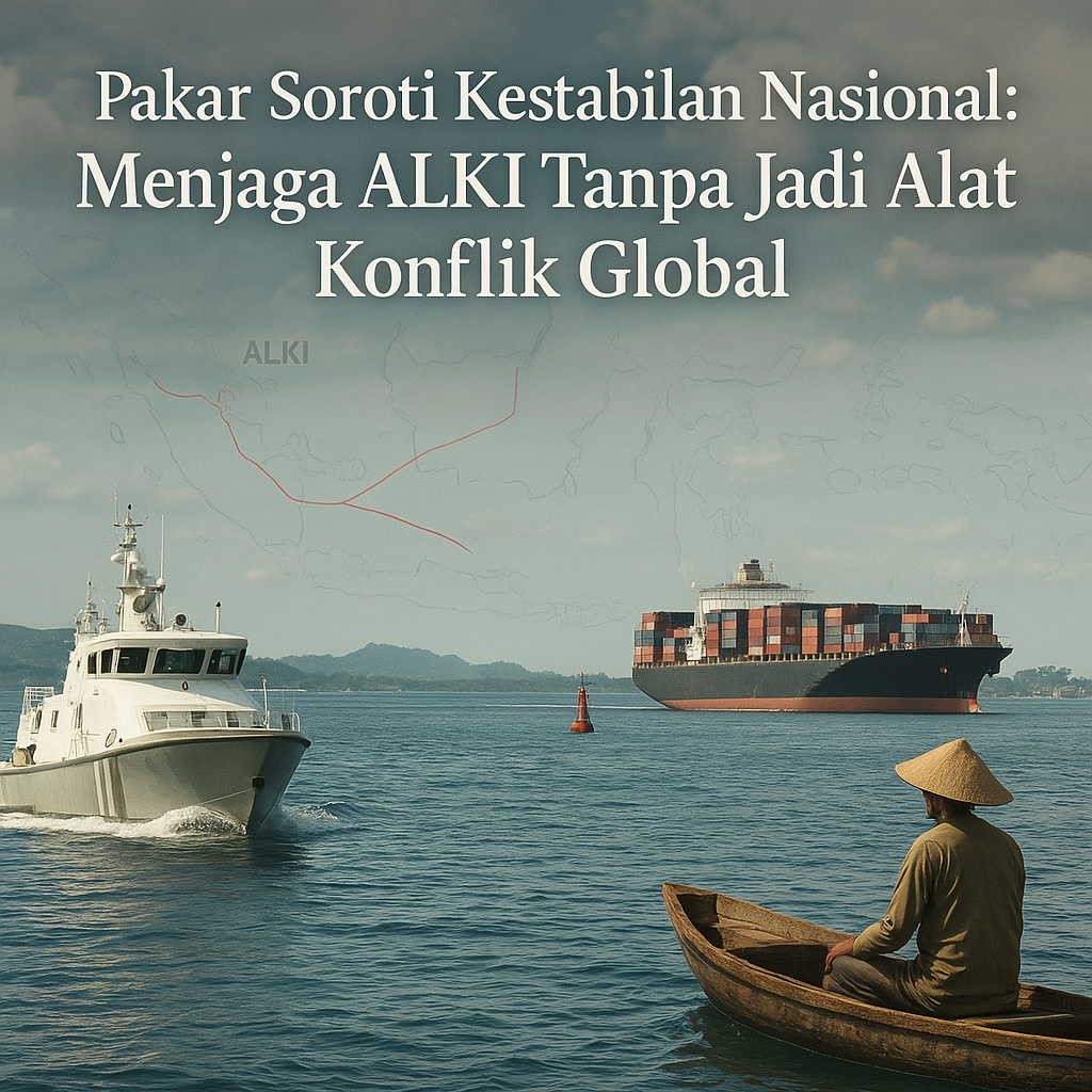 Pakar Soroti Kestabilan Nasional: Menjaga ALKI Tanpa Jadi Alat Konflik Global