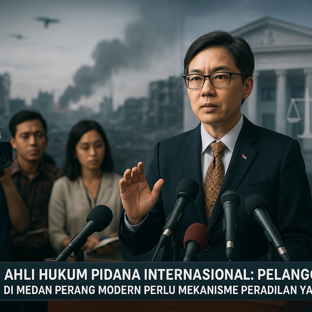 Ahli Hukum Pidana Internasional: Pelanggaran di Medan Perang Modern Perlu Mekanisme Peradilan yang Lebih Kuat
