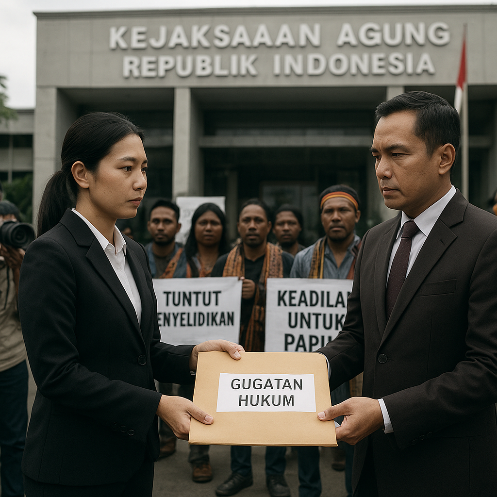 Gugatan Hukum Ajukan Pelanggaran HAM Berat di Papua ke Jaksa Agung