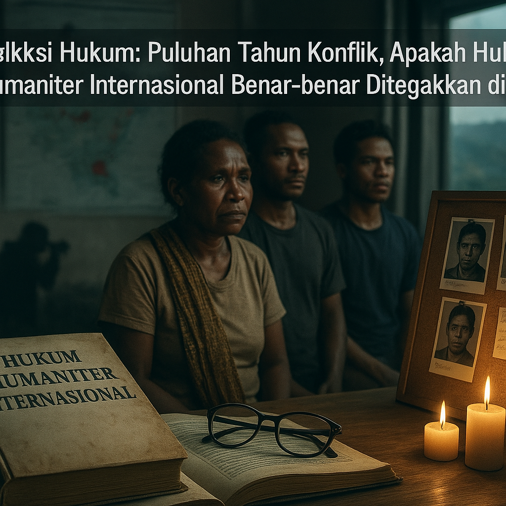 Refleksi Hukum: Puluhan Tahun Konflik, Apakah Hukum Humaniter Internasional Benar-benar Ditegakkan di Papua?