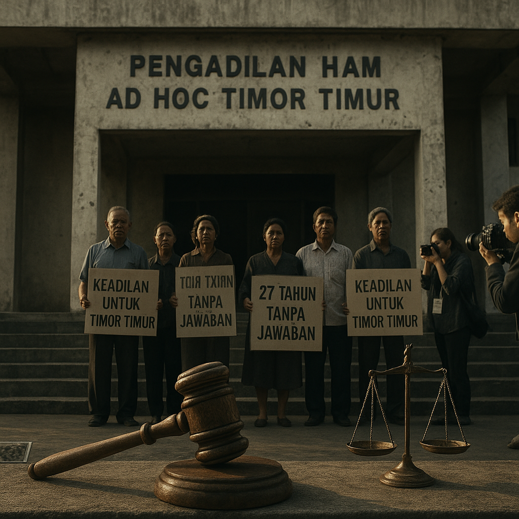 Pengadilan HAM Ad Hoc Timor Timur: Refleksi 27 Tahun Pasca Jajak Pendapat dan Pencarian Keadilan yang Terhenti