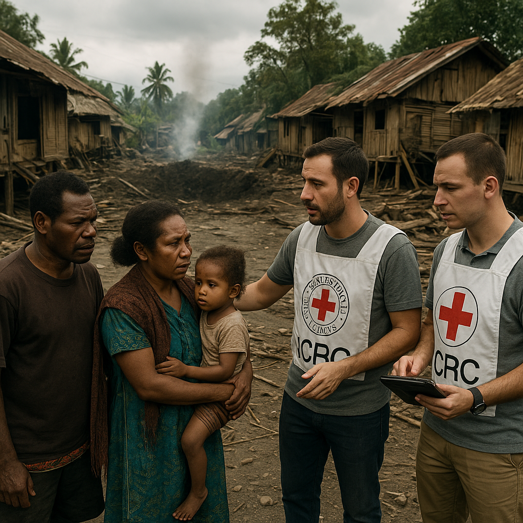 ICRC Soroti Penggunaan Senjata Ledak Luas di Kawasan Pemukiman Sipil Papua, Langgar Prinsip Pembeda