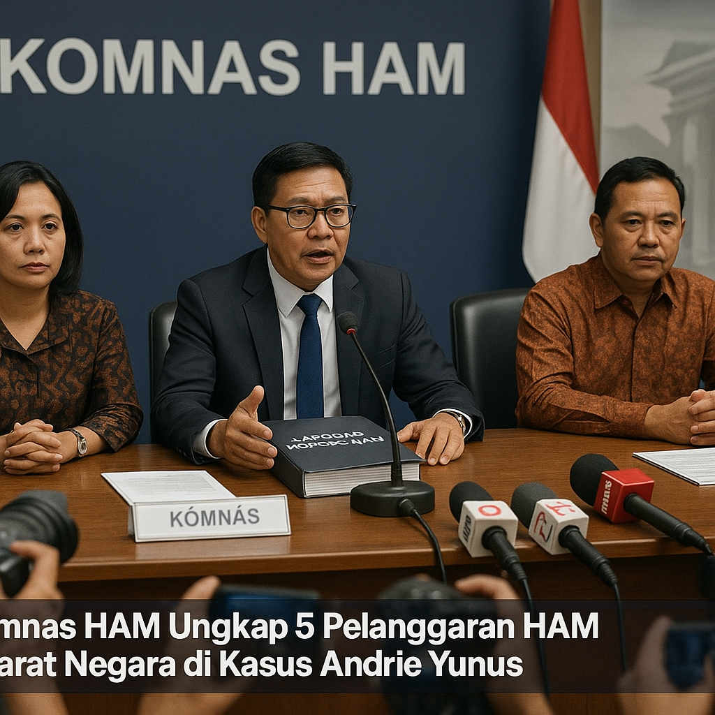 Komnas HAM Ungkap 5 Pelanggaran HAM Aparat Negara di Kasus Andrie Yunus