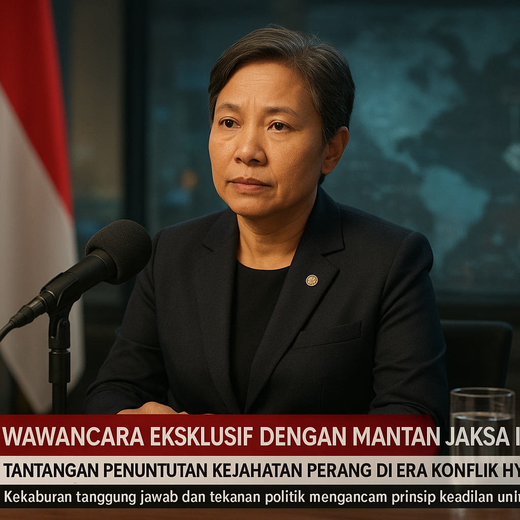 Wawancara Eksklusif dengan Mantan Jaksa ICC: Tantangan Penuntutan Kejahatan Perang di Era Konflik Hybrid