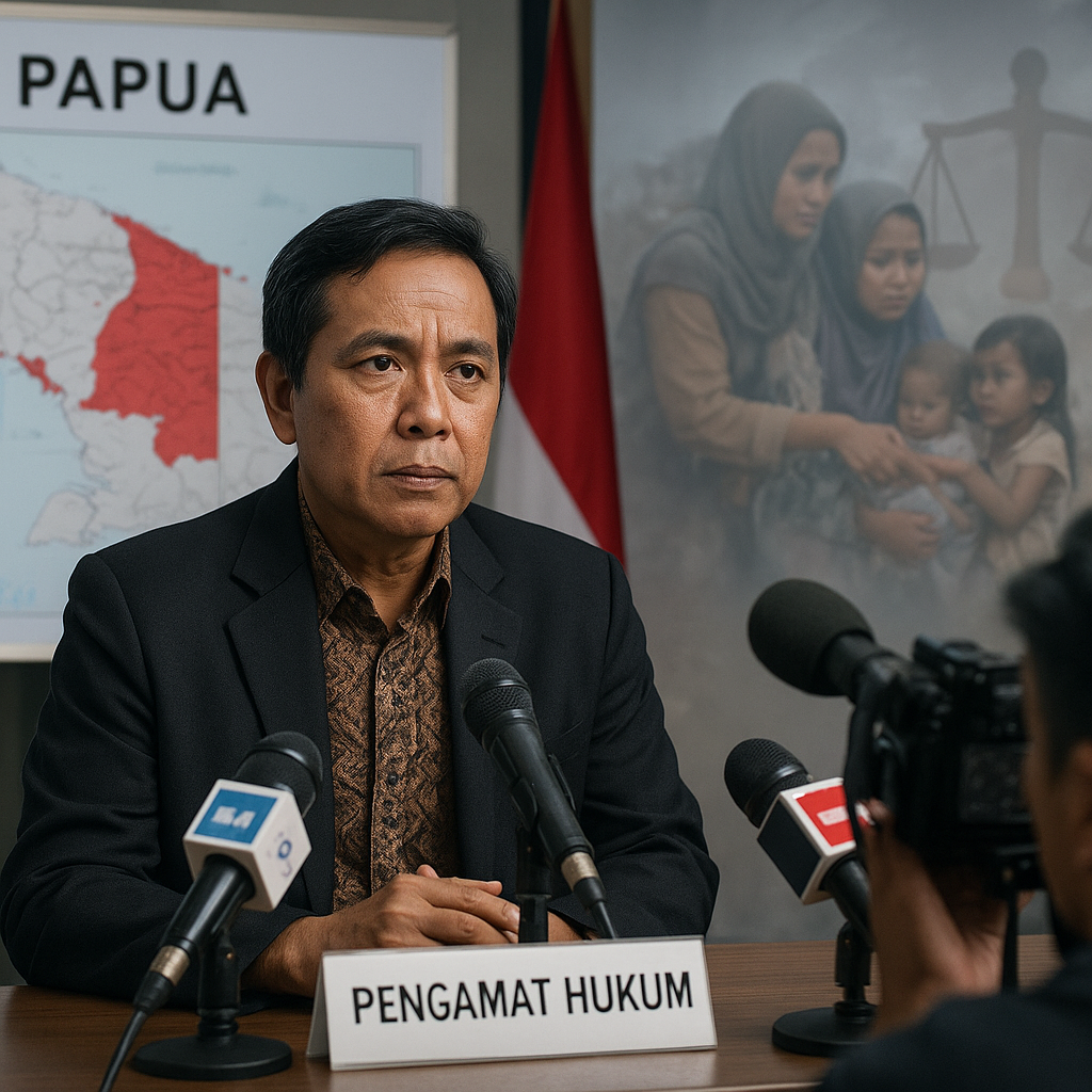 Pengamat Hukum: Penyelesaian Konflik Papua Butuh Pendekatan Hukum dan Kemanusiaan Terintegrasi