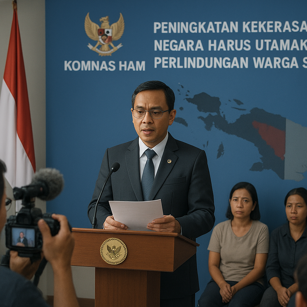 Komnas HAM Soroti Peningkatan Kekerasan di Papua: Negara Harus Utamakan Perlindungan Warga Sipil
