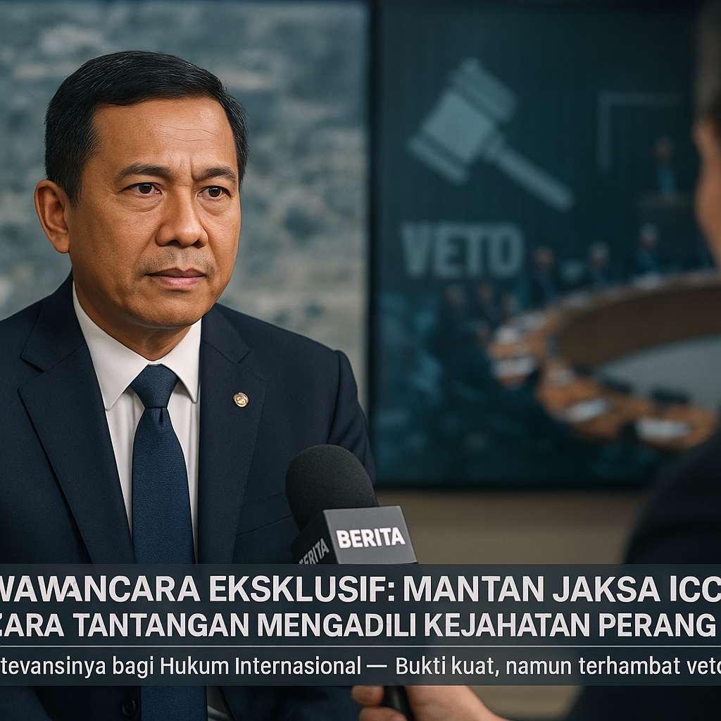 Wawancara Eksklusif: Mantan Jaksa ICC Bicara Tantangan Mengadili Kejahatan Perang di Gaza dan Relevansinya bagi Hukum Internasional