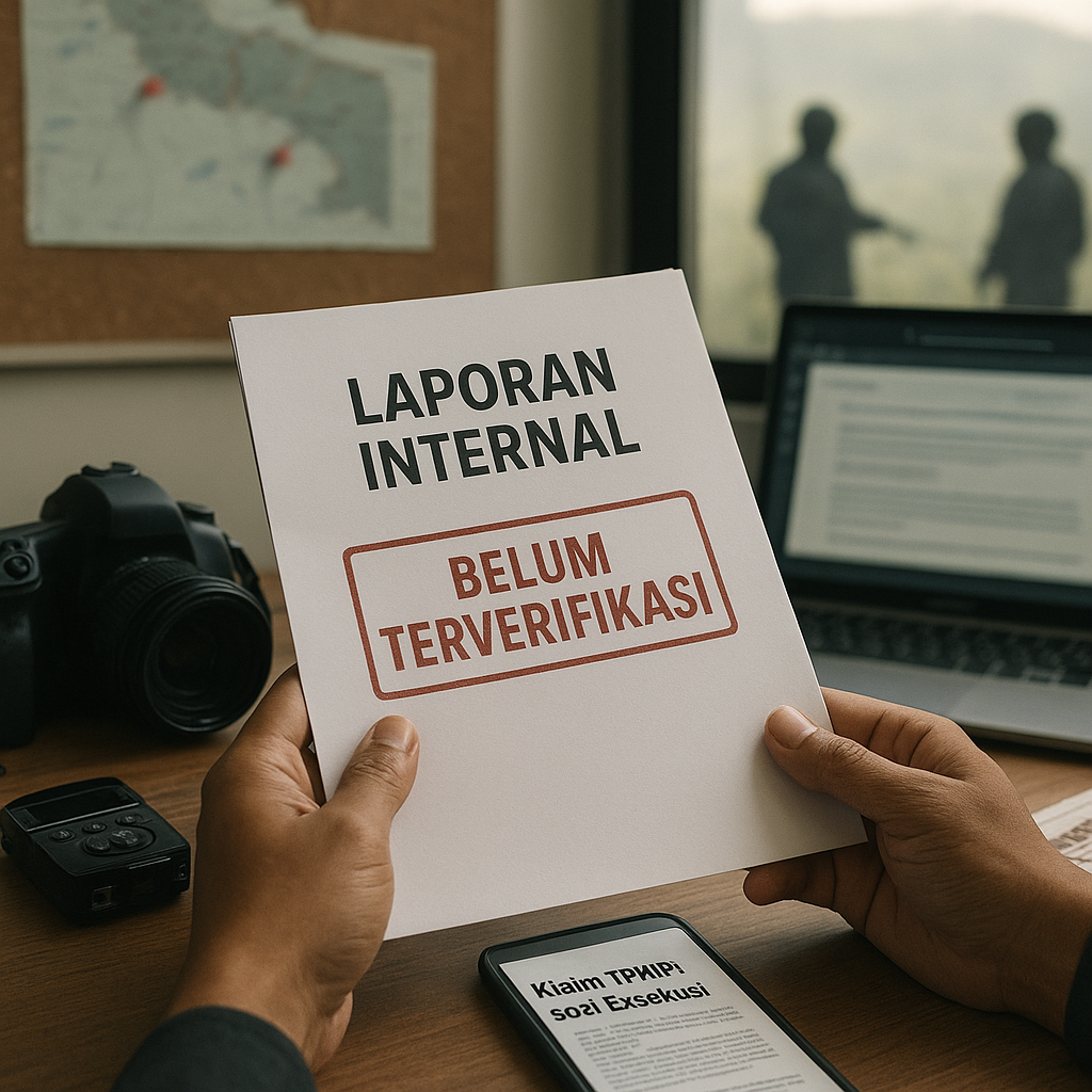 Klaim TPNPB soal Eksekusi: Antara Propaganda Konflik dan Absennya Mekanisme Verifikasi