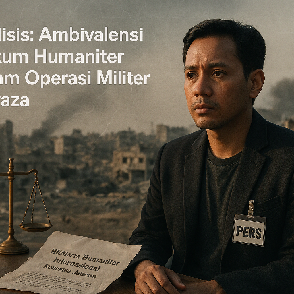 Analisis: Ambivalensi Hukum Humaniter dalam Operasi Militer di Gaza