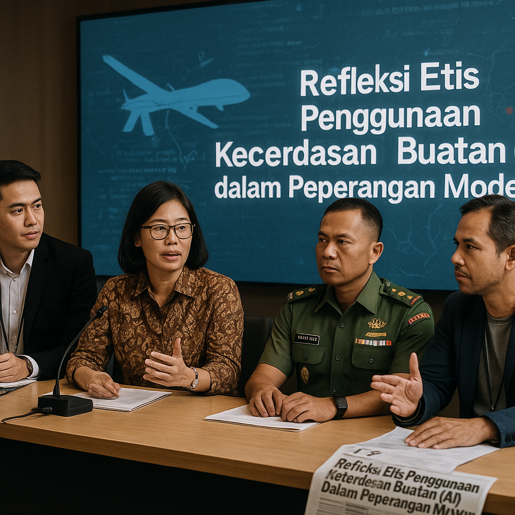 Refleksi Etis Penggunaan Kecerdasan Buatan (AI) dalam Peperangan Modern