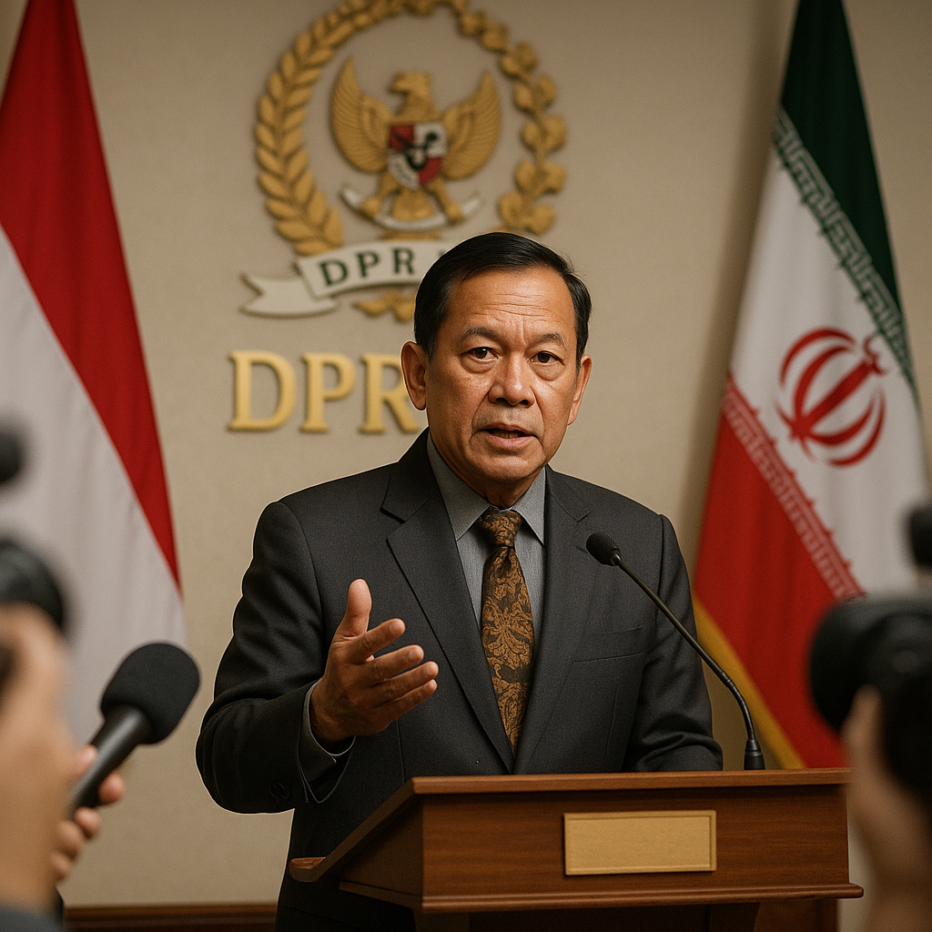 Komisi I DPR Desak Indonesia Pimpin Gerakan Gencatan Senjata Konflik AS-Iran