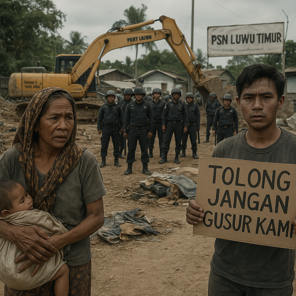 Amnesty International Kecam Penggusuran Paksa untuk PSN di Luwu Timur sebagai Pengabaian Kewajiban HAM