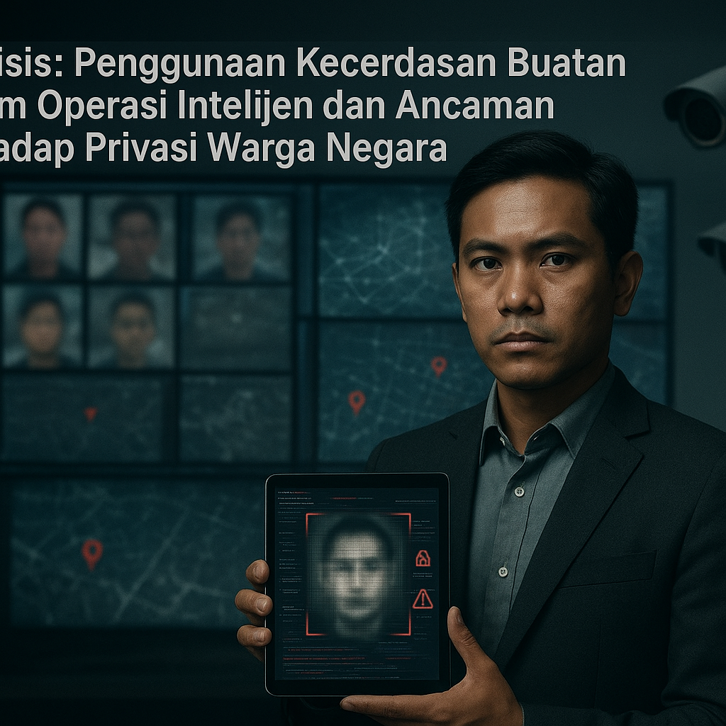 Analisis: Penggunaan Kecerdasan Buatan dalam Operasi Intelijen dan Ancaman terhadap Privasi Warga Negara