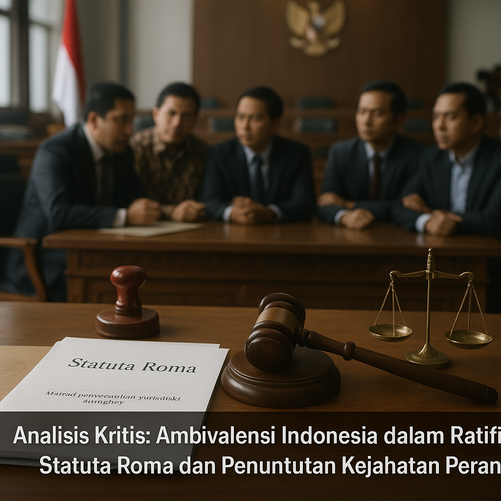 Analisis Kritis: Ambivalensi Indonesia dalam Ratifikasi Statuta Roma dan Penuntutan Kejahatan Perang