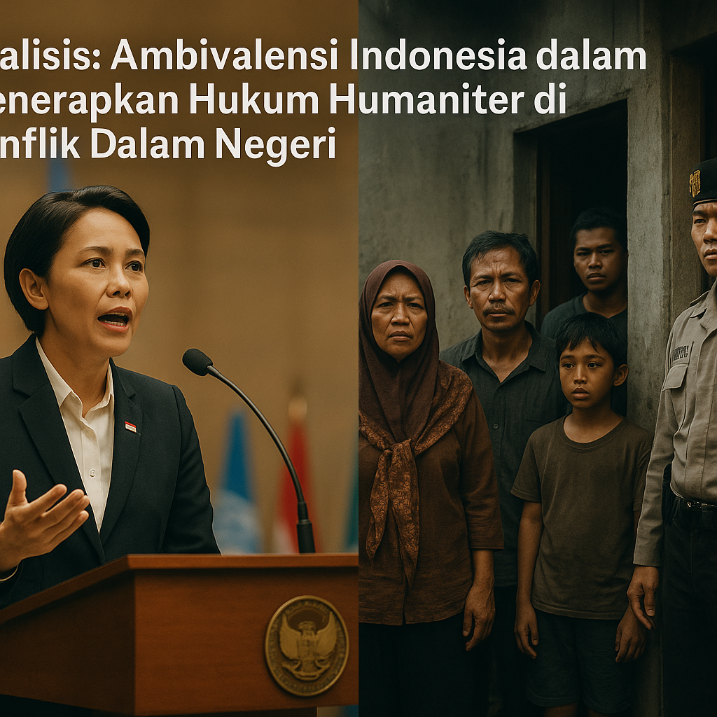 Analisis: Ambivalensi Indonesia dalam Menerapkan Hukum Humaniter di Konflik Dalam Negeri
