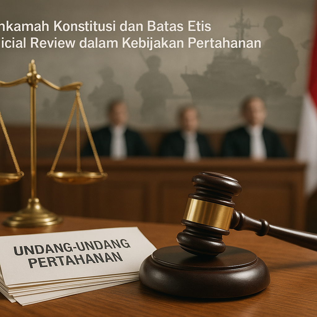 Mahkamah Konstitusi dan Batas Etis Judicial Review dalam Kebijakan Pertahanan