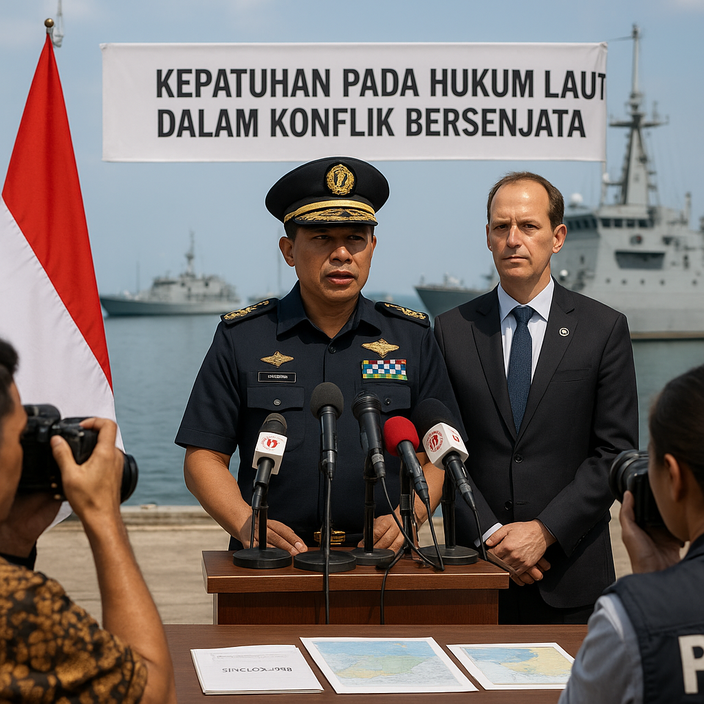 Indonesia Tekankan Kepatuhan pada Hukum Laut dalam Konflik Bersenjata