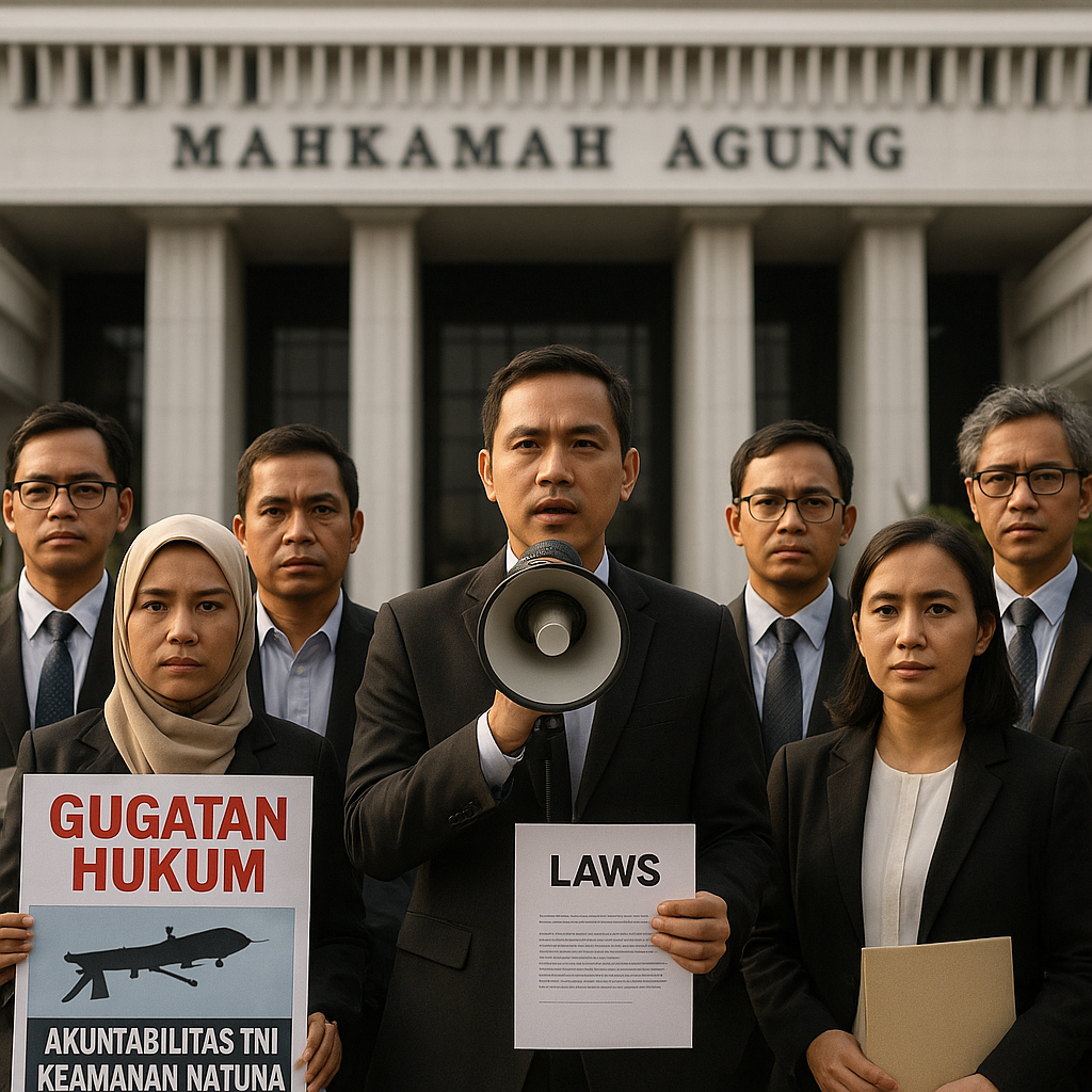 Gugatan Hukum atas Penggunaan Senjata AI Lethal Autonomous di Perbatasan Natuna: Uji Martabat Hukum di Era Digital