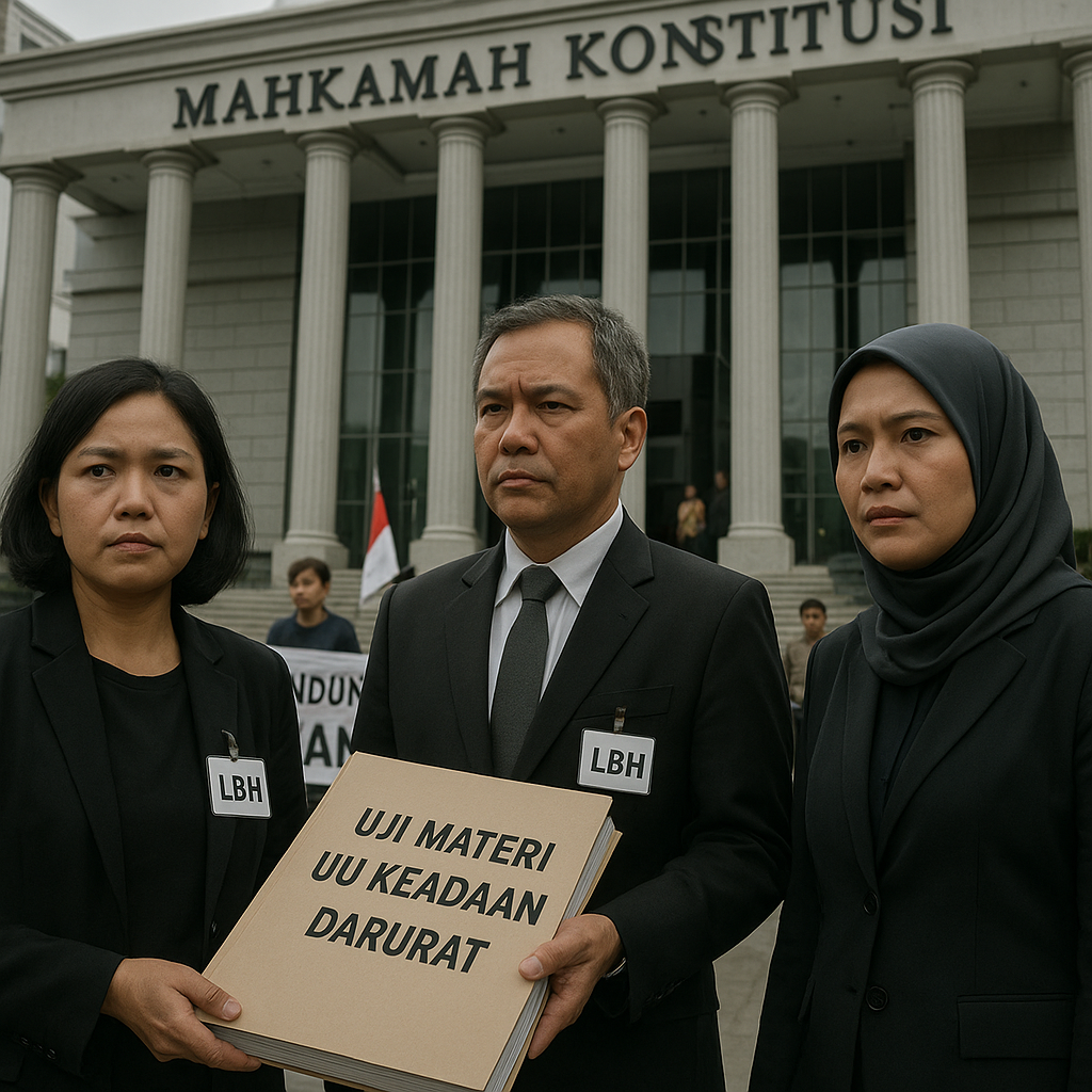 Mahkamah Konstitusi Diminta Uji Materi UU Keadaan Darurat yang Dinilai Berpotensi Langgar Hak Asasi