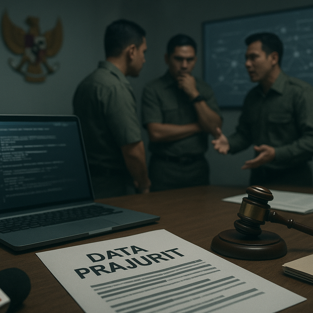 Kebocoran Data Personil Militer: Uji Ketahanan Sistem Keamanan Nasional dan Perlindungan Hukum bagi Prajurit