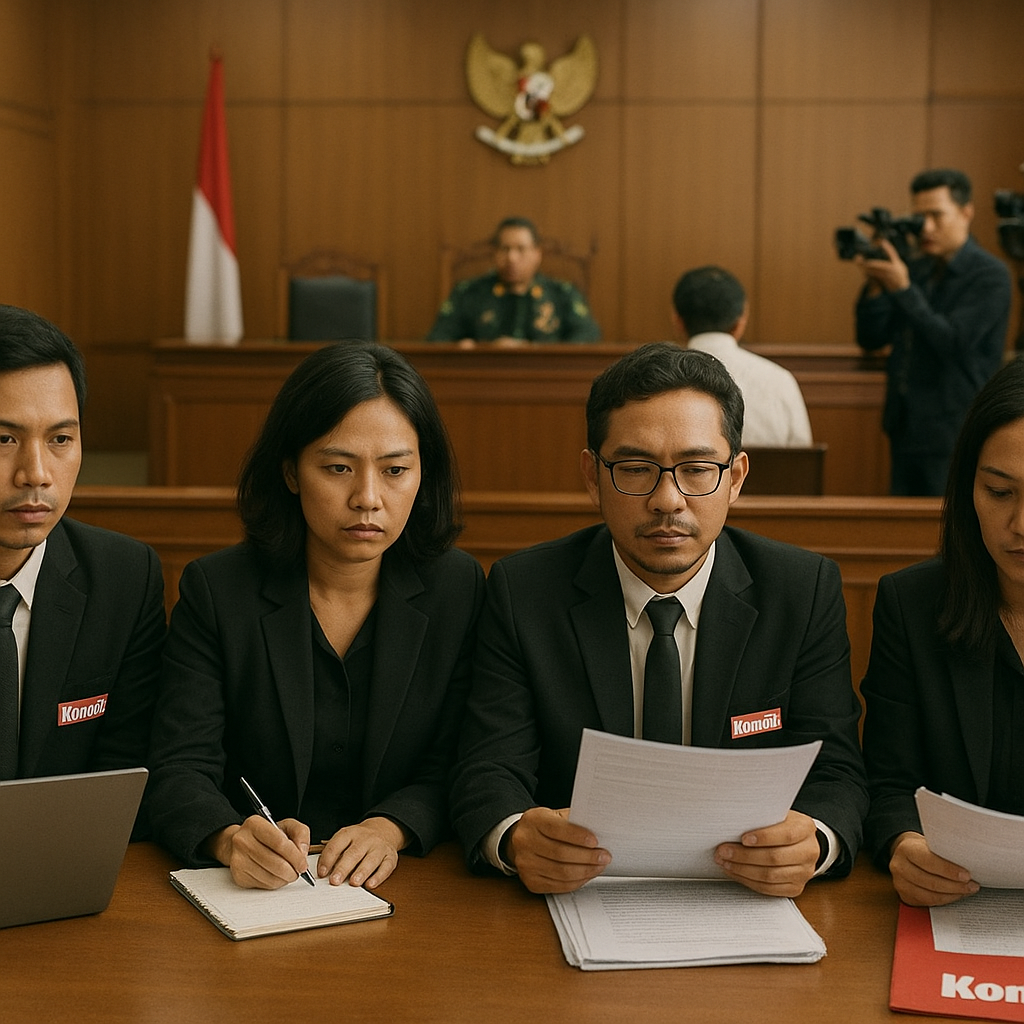 KontraS Kirim Tim Hukum Pantau Sidang Kasus Andrie Yunus di Peradilan Militer