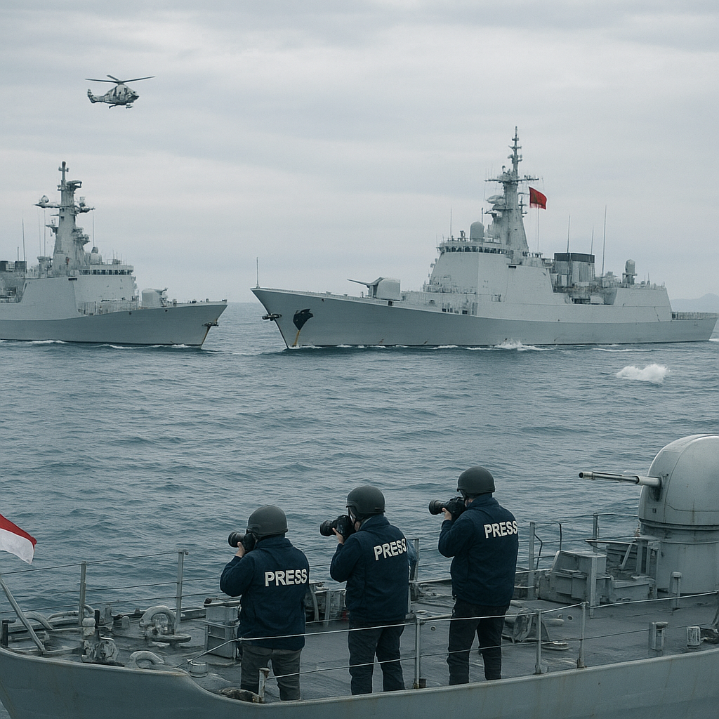 Reuters Soroti Latihan Militer TNI AL-China di Timur Taiwan: Indonesia Sebut Rutin, Taiwan Meradang
