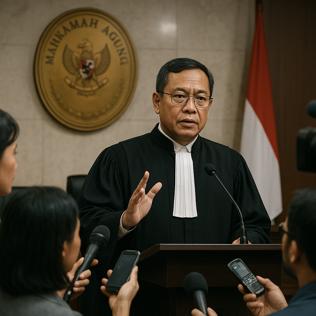Ketua MA: Penegakan Hukum di Zona Konflik Harus Prioritaskan Prinsip Kemanusiaan