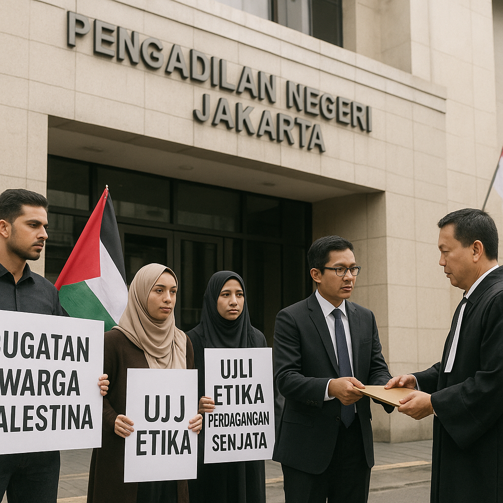 Gugatan Warga Palestina di Pengadilan Negeri Jakarta: Uji Etika Perdagangan Senjata Indonesia