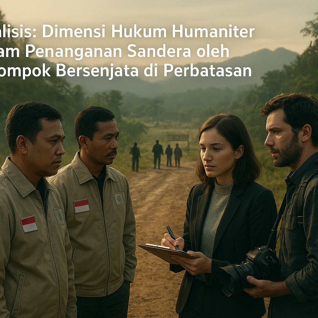 Analisis: Dimensi Hukum Humaniter dalam Penanganan Sandera oleh Kelompok Bersenjata di Perbatasan