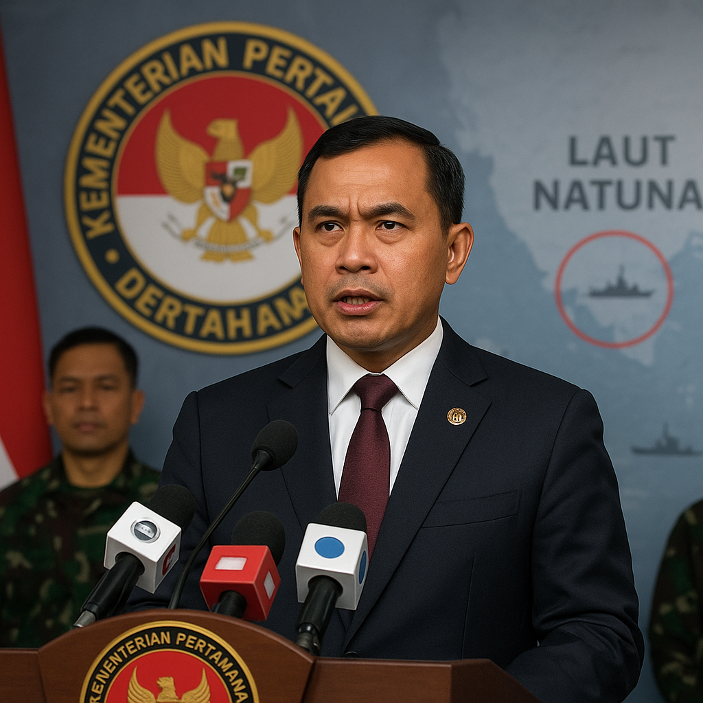 Menhan Buka Suara soal Kejahatan Perang di Laut Natuna: 'Kami Akan Tuntut Pelaku ke Mahkamah Militer'