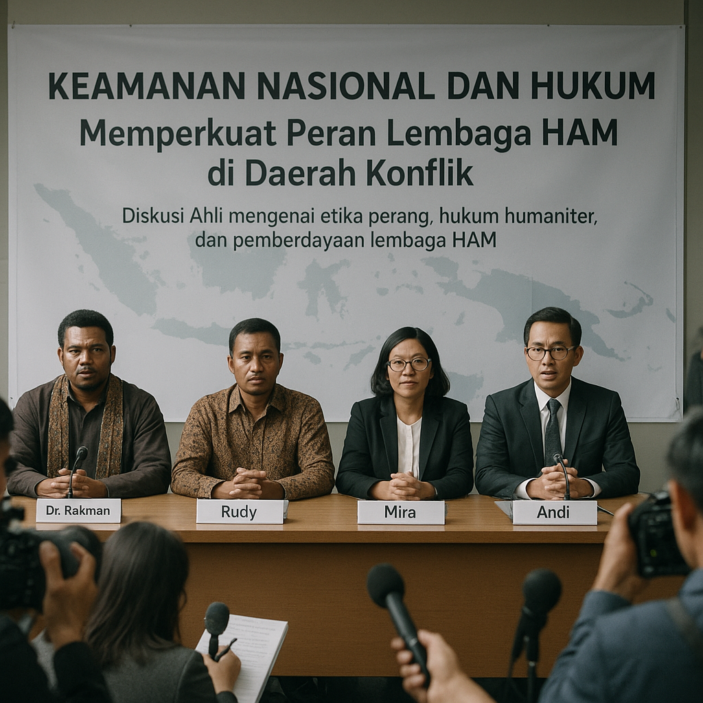 Keamanan Nasional dan Hukum: Memperkuat Peran Lembaga HAM di Daerah Konflik