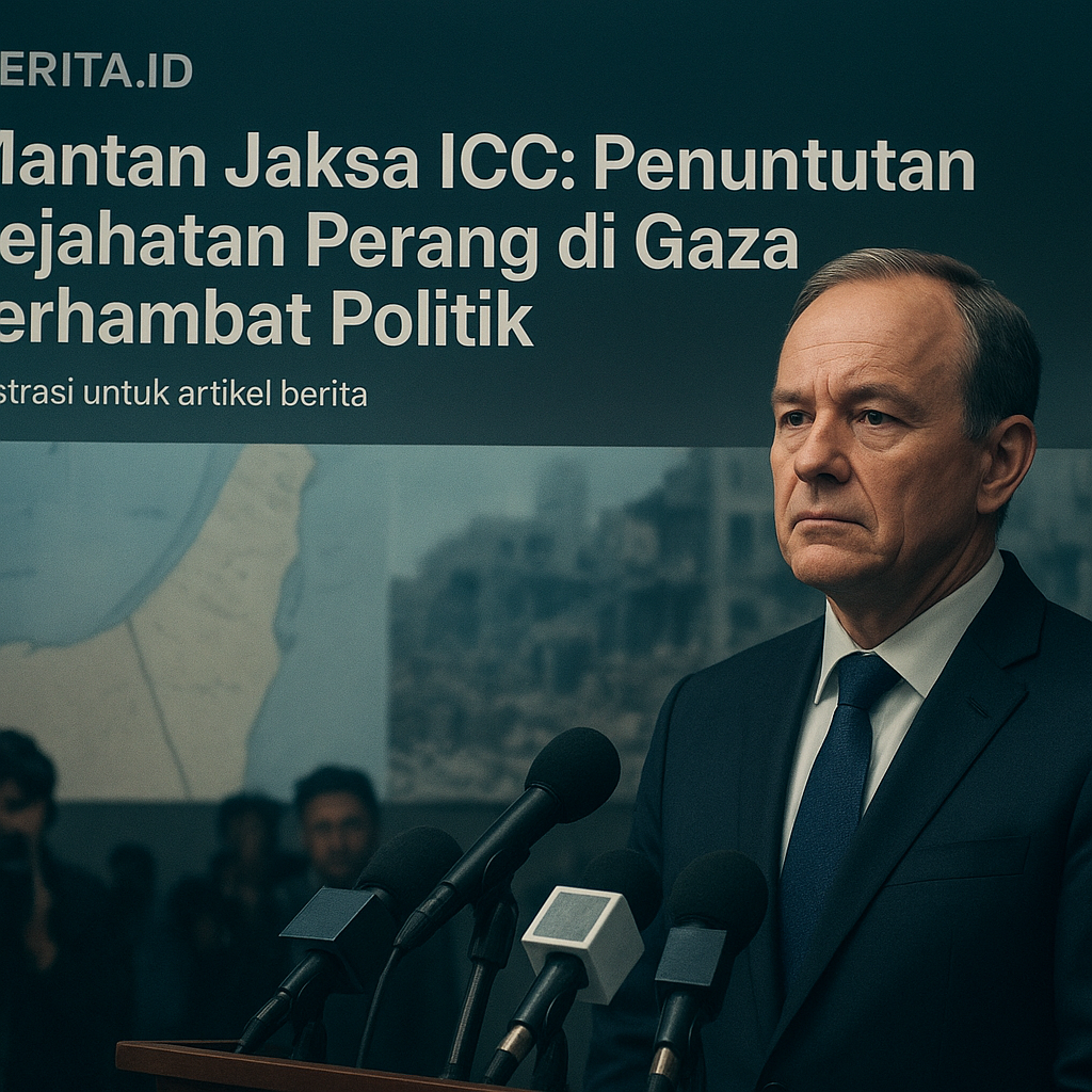 Mantan Jaksa ICC: Penuntutan Kejahatan Perang di Gaza Terhambat Politik