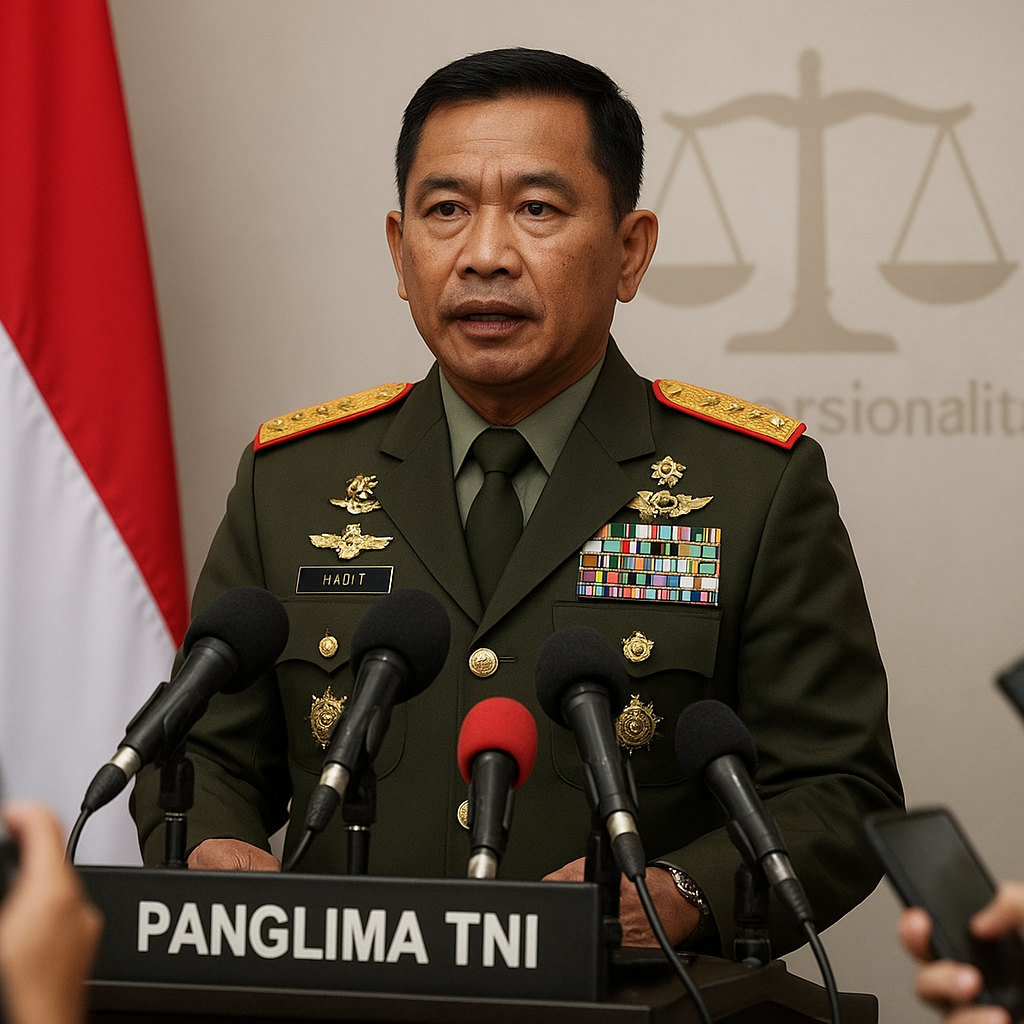 Panglima TNI: Prinsip Proportionality Jadi Panduan Setiap Operasi Militer
