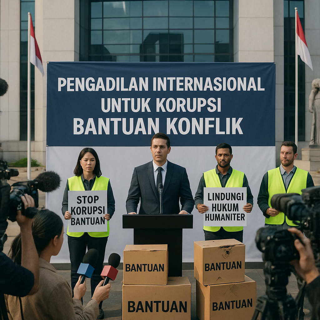 Pengadilan Internasional untuk Korupsi Bantuan Konflik: Agenda Global Baru
