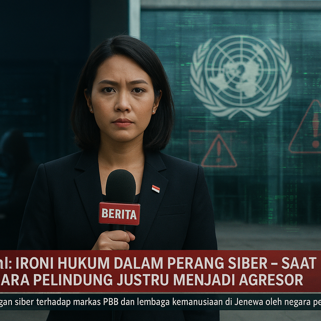 Opini: Ironi Hukum dalam Perang Siber – Saat Negara Pelindung Justru Menjadi Agresor