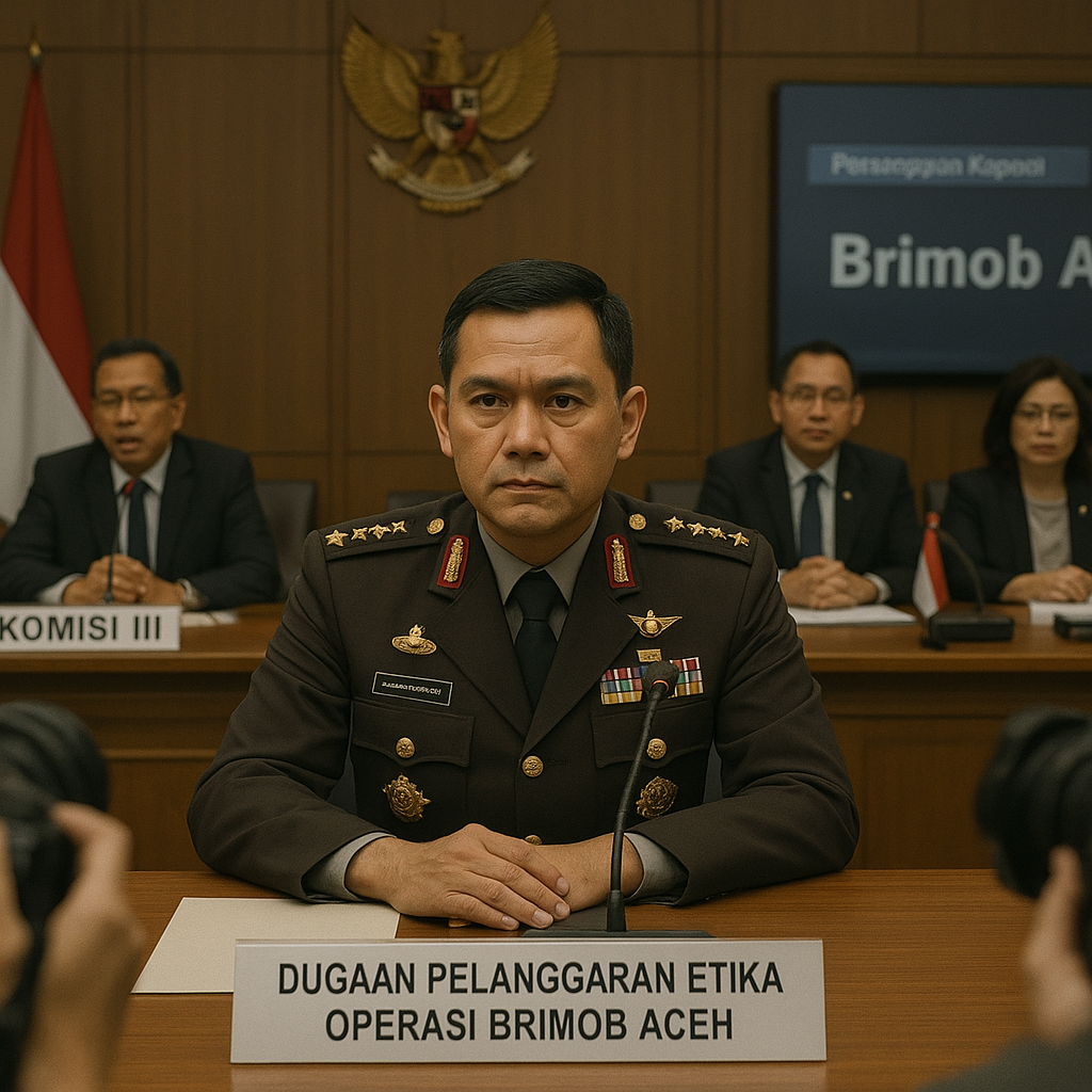 Komisi III DPR Panggil Kapolri terkait Dugaan Pelanggaran Etika dalam Operasi Penegakan Hukum