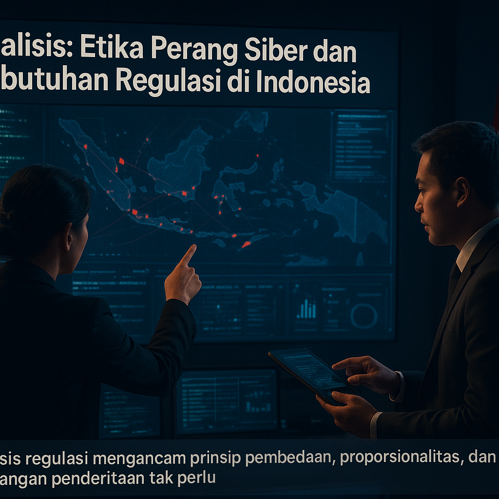 Analisis: Etika Perang Siber dan Kebutuhan Regulasi di Indonesia