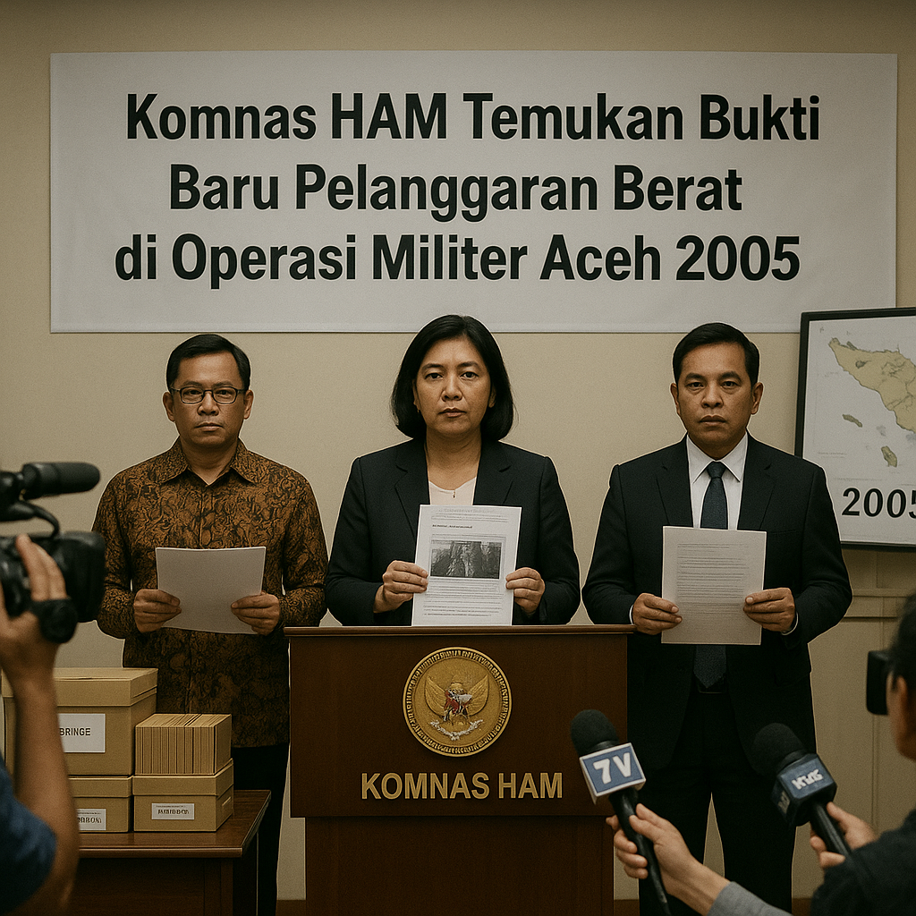 Komnas HAM Temukan Bukti Baru Pelanggaran Berat di Operasi Militer Aceh 2005