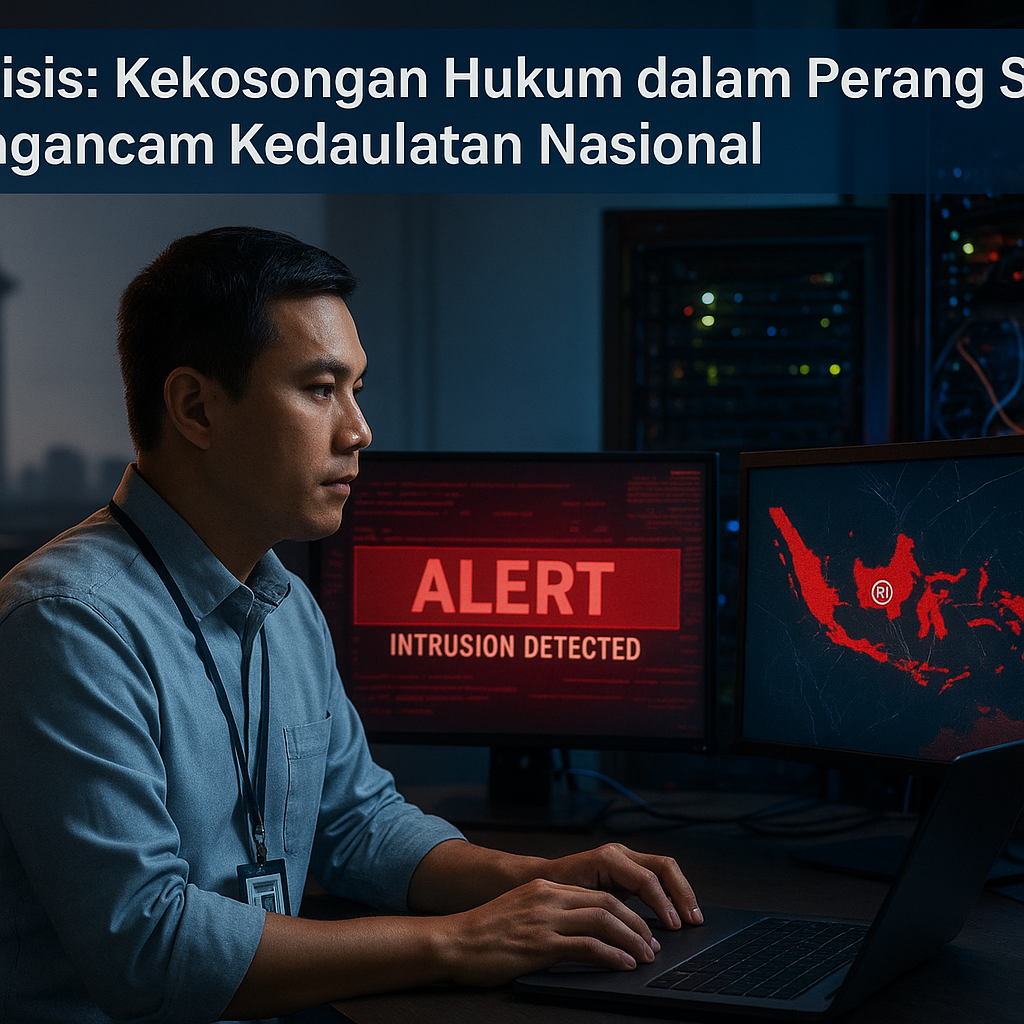 Analisis: Kekosongan Hukum dalam Perang Siber Mengancam Kedaulatan Nasional