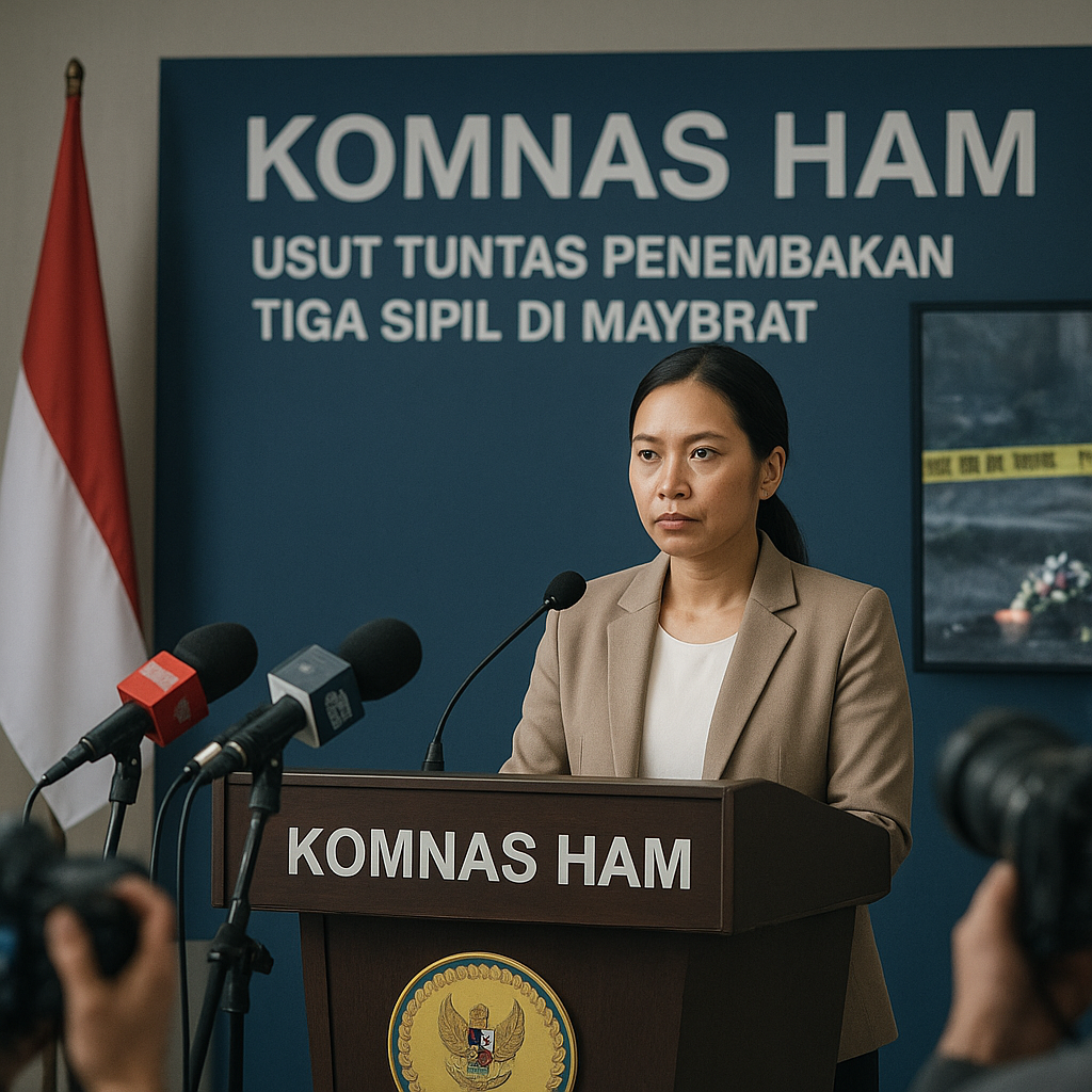Komnas HAM Desak Aparat Penegak Hukum Usut Dugaan Penembakan Tiga Warga Sipil di Maybrat