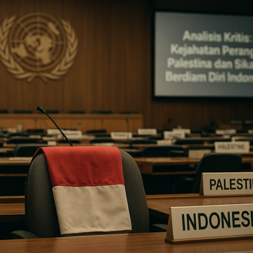Analisis Kritis: Kejahatan Perang di Palestina dan Sikap Berdiam Diri Indonesia dalam Forum Dewan HAM PBB