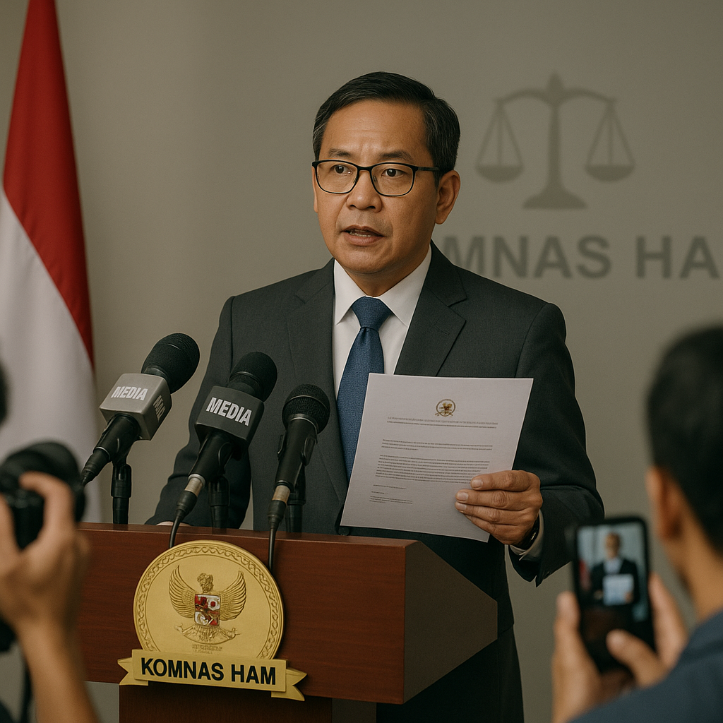 Komnas HAM Desak Pemerintah Ambil Langkah Konkret Atasi Pelanggaran HAM Masa Lalu: Momentum Martabat Hukum