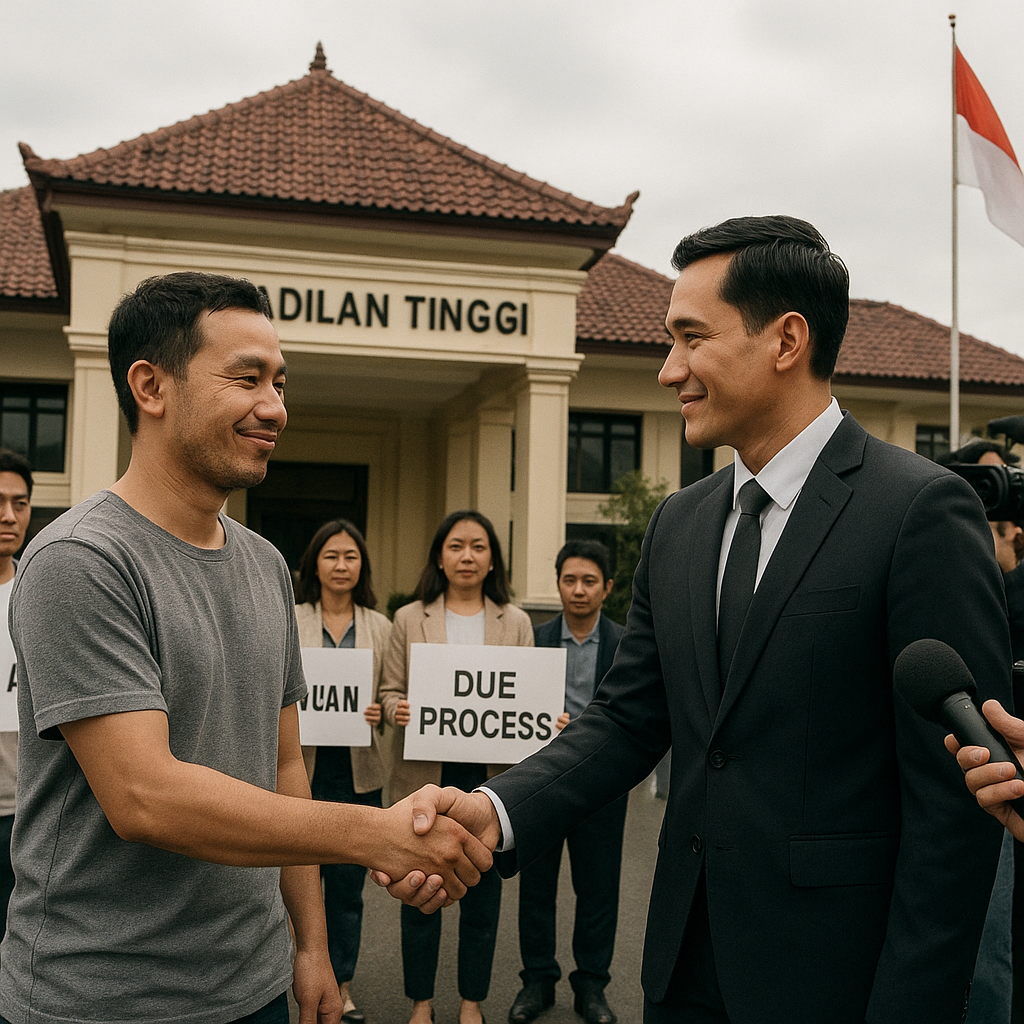 Pengadilan Tinggi Batalkan Status Tahanan Politik, Pengacara: Kemenangan Prinsip Due Process of Law