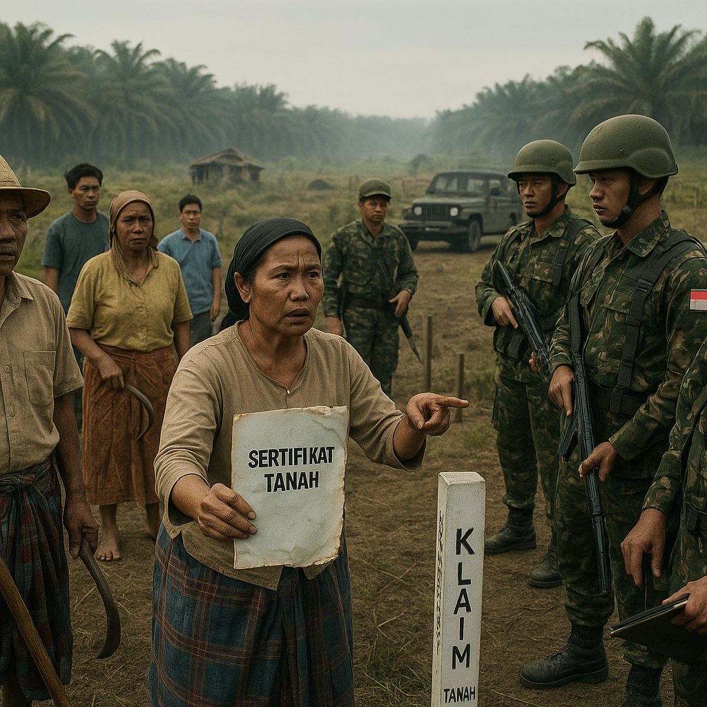 Konflik Agraria dan Penggunaan Kekuatan Militer: Batas Legal dan Etika