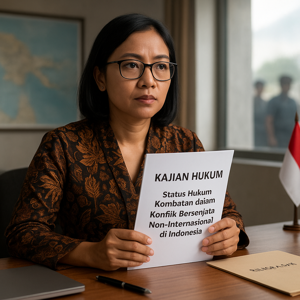 Kajian Hukum: Status Hukum Kombatan dalam Konflik Bersenjata Non-Internasional di Indonesia