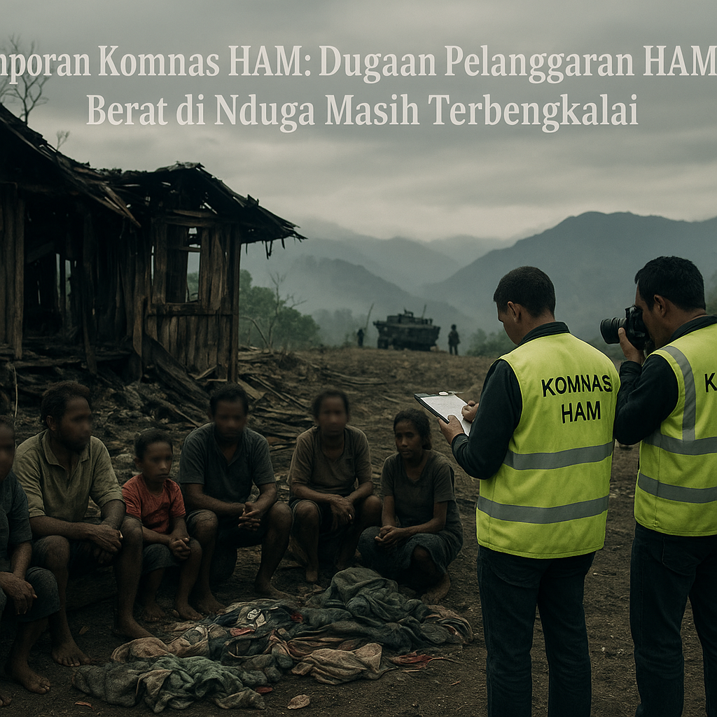 Laporan Komnas HAM: Dugaan Pelanggaran HAM Berat di Nduga Masih Terbengkalai