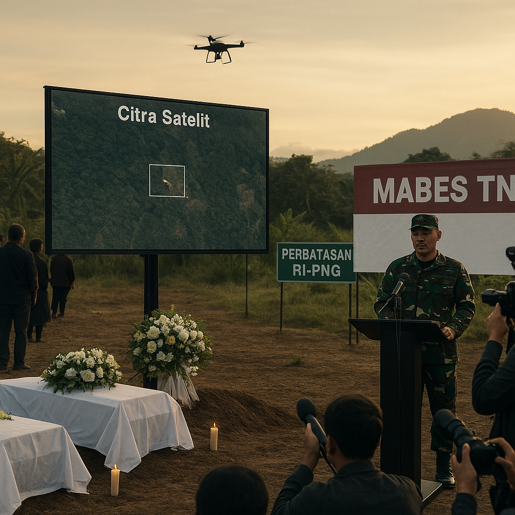 Mabes TNI Bantah Tuduhan Penggunaan Drone Pembunuh di Perbatasan RI-PNG