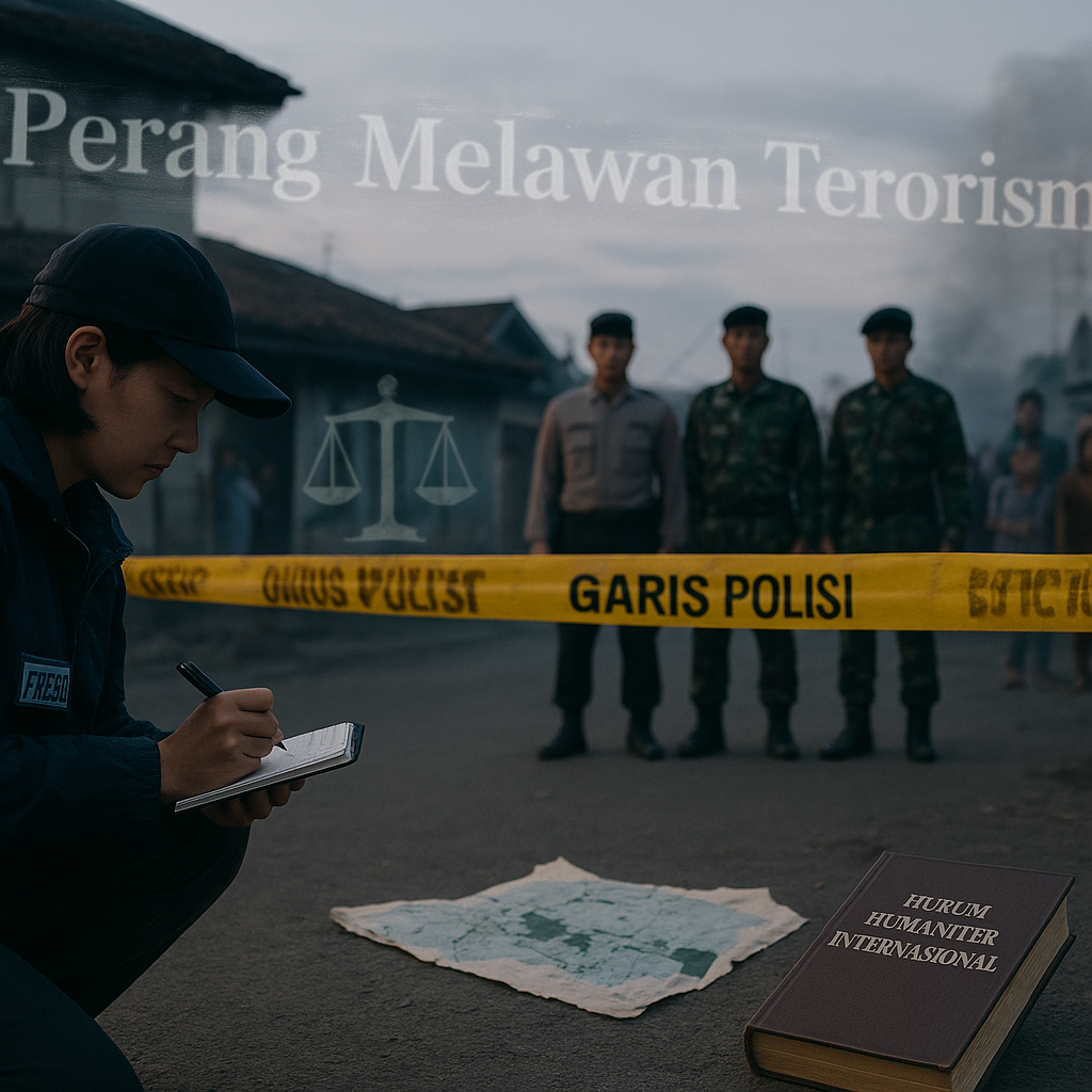 Analisis: Distorsi Makna 'Perang Melawan Terorisme' dalam Kebijakan Keamanan Nasional Indonesia