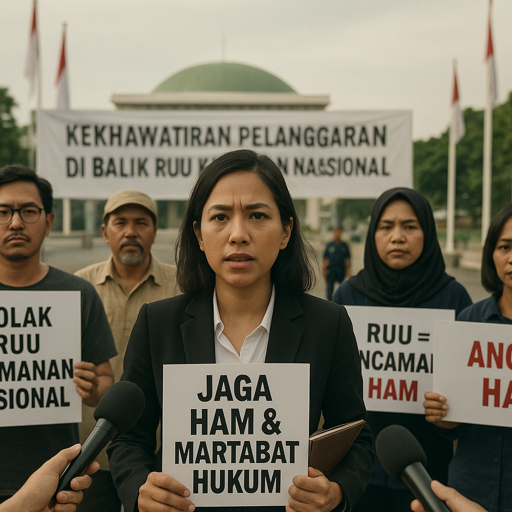 Kekhawatiran Pelanggaran HAM di Balik RUU Keamanan Nasional: Perspektif Aktivis Hukum